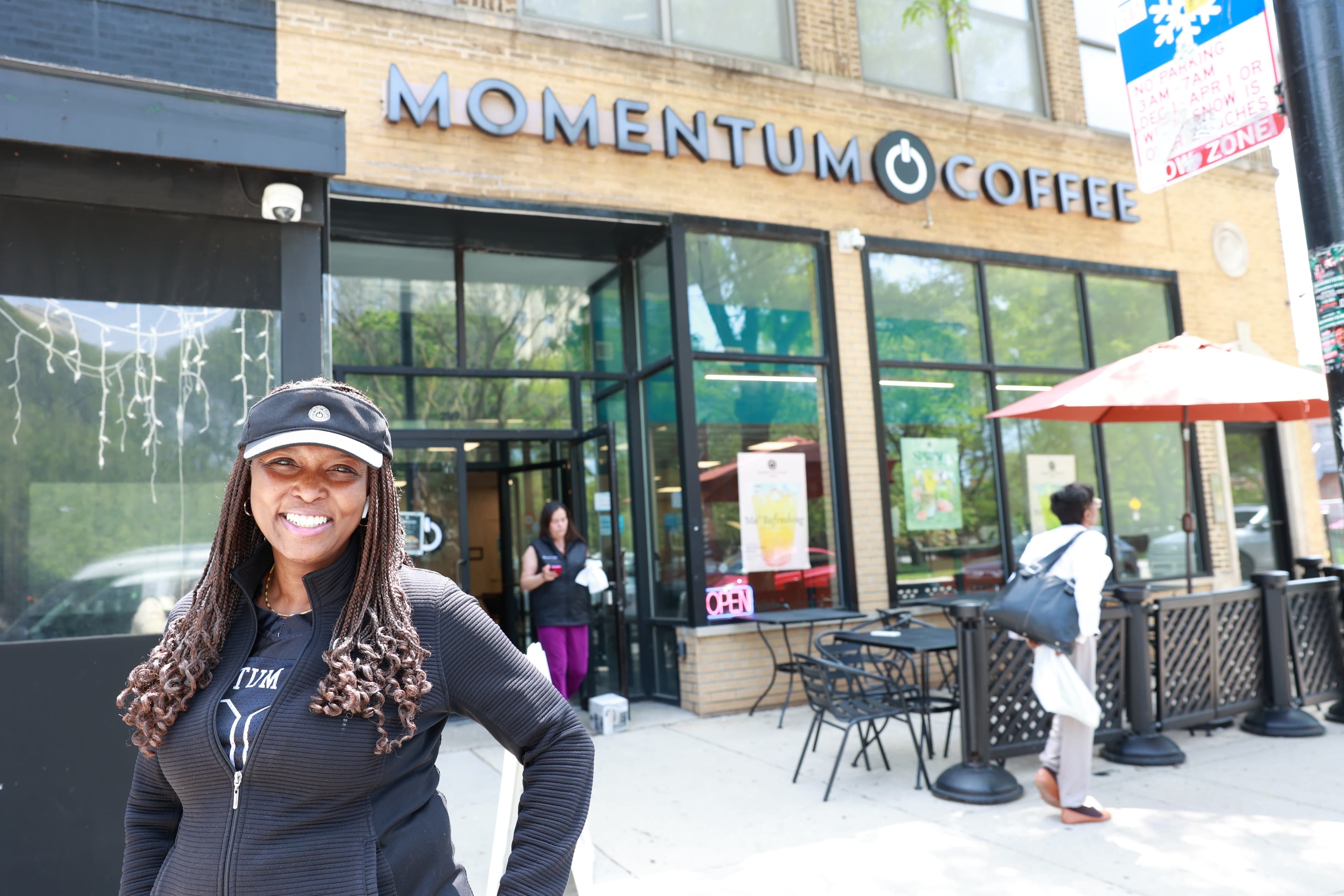 Momentum Coffee business owner